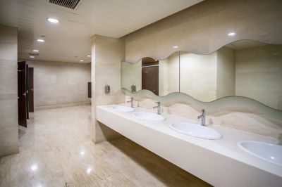 Smart Bathroom with Automated Fixtures